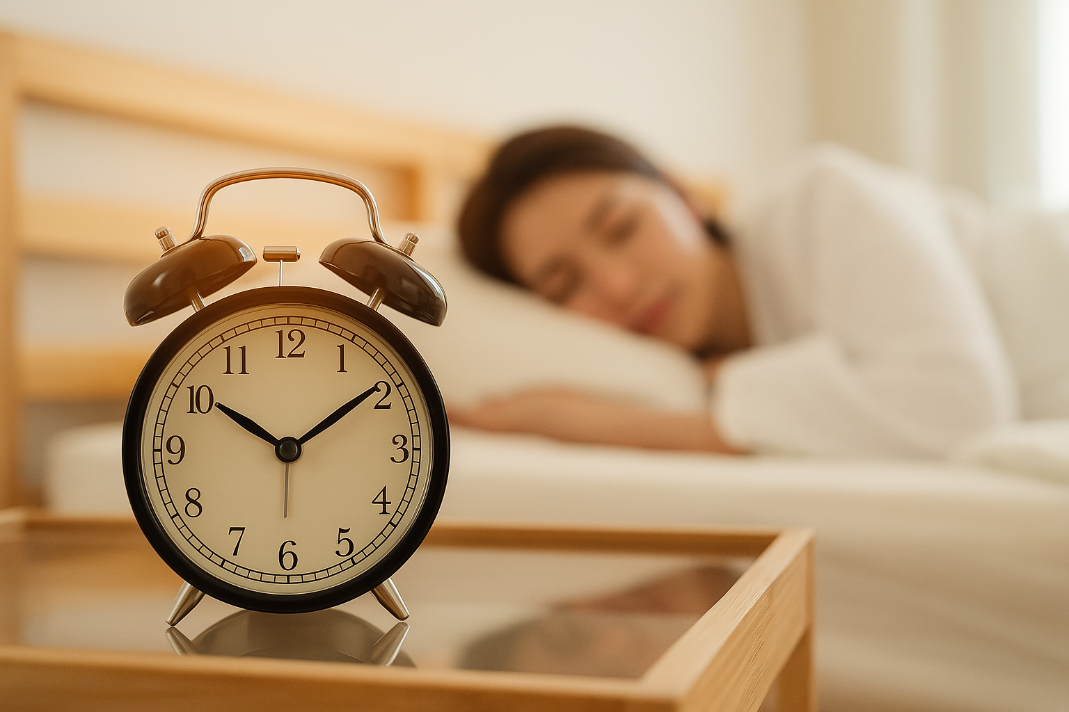 目覚ましに気づかないほどの疲れの原因と対策